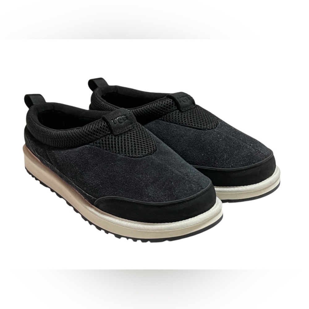 New UGG Tasman IOE (Inside Outside Everywhere) Men's Suede Slipper Black Size 11